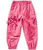 Chelsea & Violet Big Girls 7-16 Parachute Pants, Color:Vintage Pink - Image 1