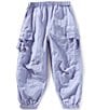 Chelsea & Violet Big Girls 7-16 Parachute Pants, Color:Cool Indigo - Image 1