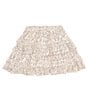 Color:Silver - Image 2 - Big Girls 7-16 Sequin Ruffle Mini Skirt