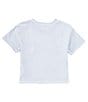Color:Kentucky Blue - Image 2 - Big Girls 7-16 Short Sleeve Washed Pocket T-Shirt