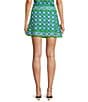 Chelsea & Violet Blossom Crochet Mini Coordinating Skirt, Color:Green Floral - Image 2