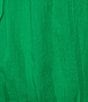 Chelsea & Violet Cassia Guaze Square Neck Ruffle Hem Romper, Color:Bright Green - Image 3
