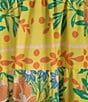 Chelsea & Violet Cecily V-Neck Sleeveless Maxi Dress, Color:Yellow Floral - Image 3