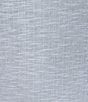 Color:Soft Chambray - Image 4 - Daisy Pointelle Slub Knit Scoop Neck Short Sleeve Tee