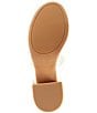 Color:White - Image 6 - Dazey Leather Two Band Platform Espadrille Sandals