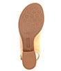 Color:Latte Tan - Image 6 - Ivy Leather Slingback Sandals