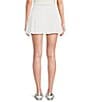 Color:White - Image 2 - Lily Drapey Gauze Mini Skirt