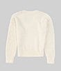 Color:Ivory - Image 2 - Little Girls 2T-6X Eyelash Sweater