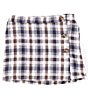 Color:Taupe Plaid - Image 1 - Little Girls 2T-6X Plaid A-Line Skirt
