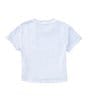 Color:Kentucky Blue - Image 2 - Little Girls 2T-6X Short-Sleeve Washed Pocket T-Shirt