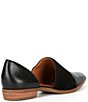 Color:Black - Image 2 - Pippa Leather and Suede Flats