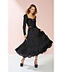 Color:Rich Black - Image 5 - Plisse Tiered Ruffle Bow Skirt