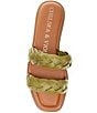 Color:Artichoke - Image 5 - Tarinne Leather Braid Flat Sandals