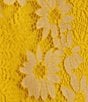 Color:Lemonade - Image 3 - Vienna Embroidered Lace Straight Neck Sleeveless Midi Dress