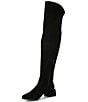 Color:Black - Image 4 - Ziggy Corduroy Over-the-Knee Boots