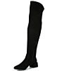 Color:Black - Image 4 - Ziggy Suede Over-the-Knee Boots