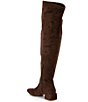 Color:Mocha Brown - Image 3 - Ziggy Wide Calf Corduroy Over-the-Knee Boots