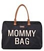 BEABA Childhome Canvas Mommy Tote Bag, Color:Black/Gold - Image 1