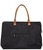 Color:Black/Gold - Image 2 - Childhome Canvas Mommy Tote Bag