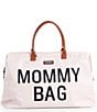 BEABA Childhome Canvas Mommy Tote Bag, Color:Off-White/Black - Image 1