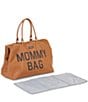 Color:Leatherlook Beige - Image 2 - Childhome Leatherlook Mommy Tote Bag
