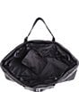 Color:Black - Image 3 - Childhome Quilted Puffer Family Diaper Bag