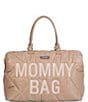 Color:Beige - Image 1 - Childhome Quilted Puffer Mommy Diaper Bag