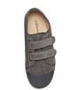 Color:Grey - Image 3 - Boys' Corduroy Strap Sneakers (Infant)