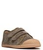 Color:Green - Image 1 - Boys' Corduroy Strap Sneakers (Infant)