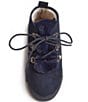 Color:Navy - Image 3 - Boys' Suede Lace-up Booties (Toddler)