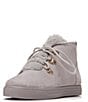 Color:Grey - Image 2 - Boys' Lace-Up Suede Spectator Booties (Youth)