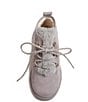 Color:Grey - Image 3 - Boys' Lace-Up Suede Spectator Booties (Youth)