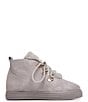 Color:Grey - Image 1 - Boys' Lace-Up Suede Spectator Booties (Youth)