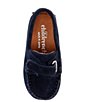 Color:Navy - Image 5 - Boys' Suede Alternative Closure Loafers (Toddler)