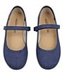 Color:Denim Blue - Image 3 - Girls' Classic Denim Mary Janes (Toddler)