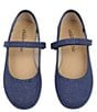 Color:Denim Blue - Image 3 - Girls' Classic Denim Mary Janes (Youth)