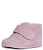 Color:Dusty Rose - Image 2 - Girls' Crib Booties (Infant)