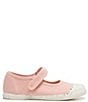 Color:Pink - Image 1 - Girls' Eco Canvas Mary Janes (Infant)