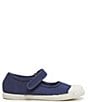 Color:Navy - Image 1 - Girls' Eco Canvas Mary Janes (Toddler)