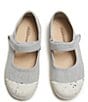 Color:Grey - Image 2 - Girls' Eco Canvas Mary Janes (Toddler)