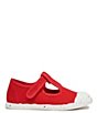 Color:Red - Image 1 - Girls' Eco T-Strap Shoes (Infant)