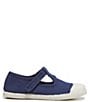 Color:Navy - Image 1 - Girls' Eco T-Strap Shoes (Toddler)