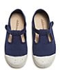 Color:Navy - Image 2 - Girls' Eco T-Strap Shoes (Toddler)