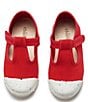 Color:Red - Image 2 - Girls' Eco T-Strap Shoes (Toddler)