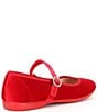 Color:Bright Red - Image 3 - Girls' Fancy Buckle Mary Janes (Toddler)