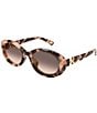 Chloe Women's CH0323SK 54mm Round Sunglasses - Image 1