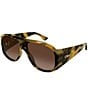 Chloe Women's CH0347S 60mm Shield Sunglasses - Image 1