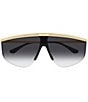 Chloe Women's CH0415S 65mm Shield Sunglasses - Image 2