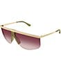 Chloe Women's CH0415S 65mm Shield Sunglasses - Image 4