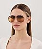 Chloe Women's Ivy 62mm Aviator Sunglasses - Image 3